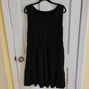 SHEIN Curve Black Dress